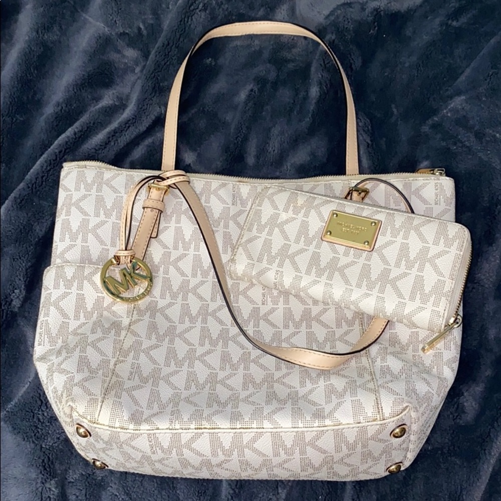 Michael Kors Tote Bag and Wallet - PreOwned